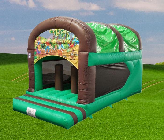 Garden Jump and Rear Slide PIRATE Bouncy Castle 1164